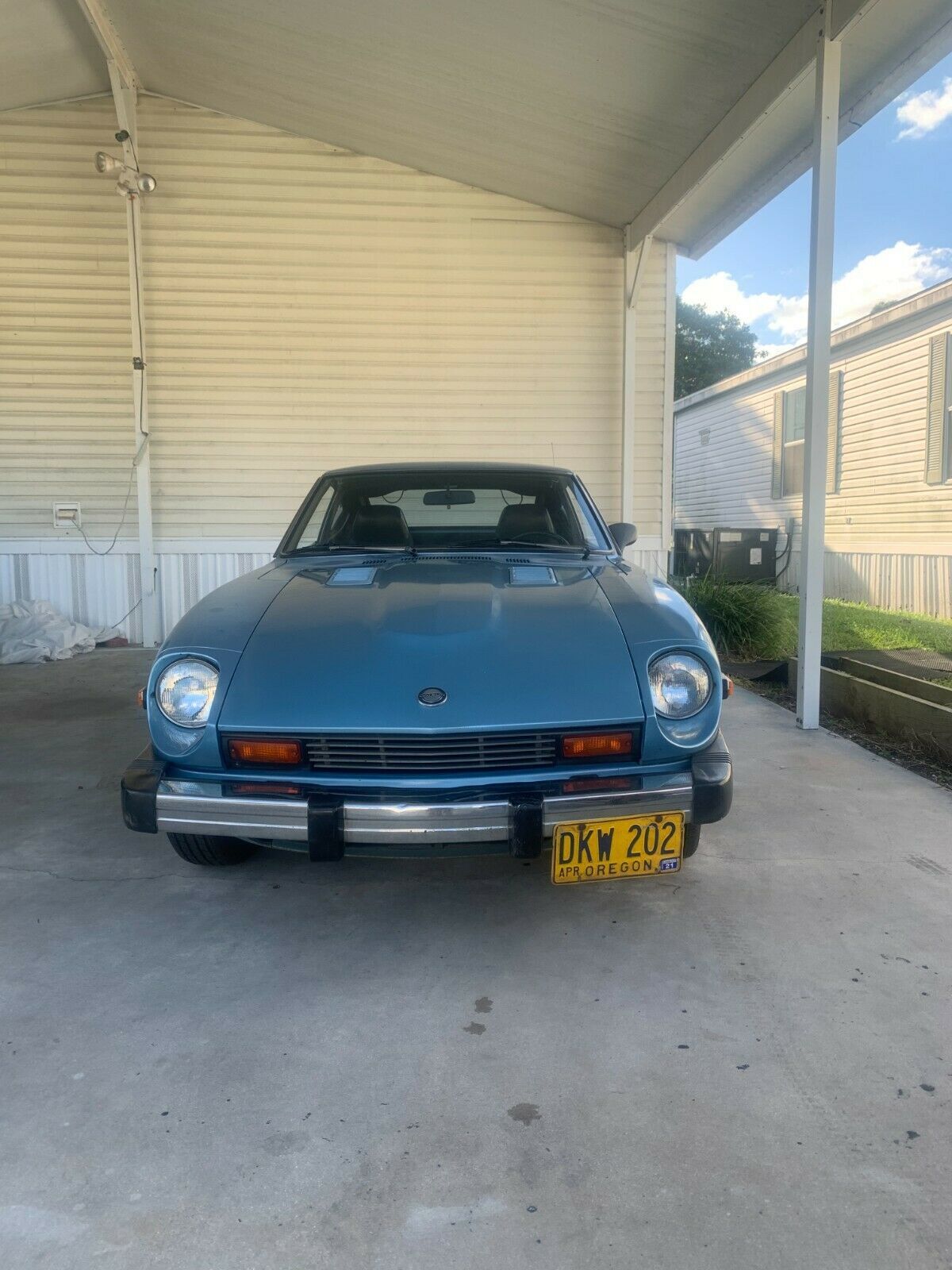Car stored in garage since 1995, maintained, registered, and exercised. 1977 Datsun Z-Series