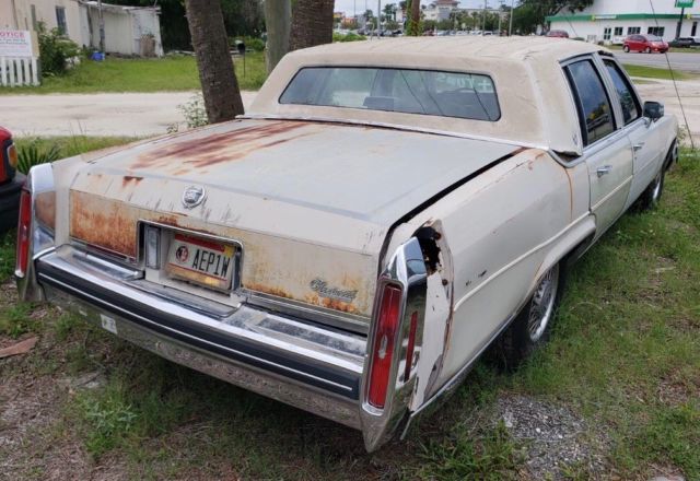 car was in storage for last 7 years. Pulled it out and it drove right out! 1979 Cadillac Brougham Fleetwood