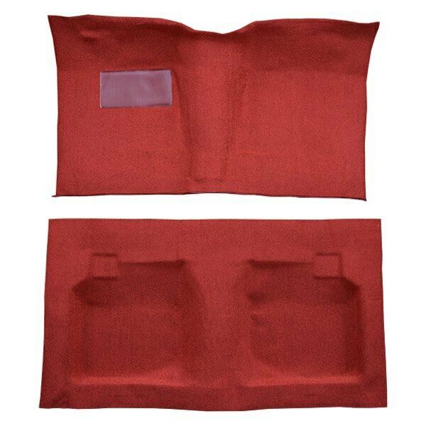 For Jeep Willys 55-58 Carpet Essex Replacement Molded Maroon Passenger Area