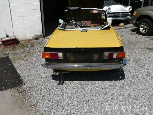 1973 Triumph TR-6 conv - photo 5