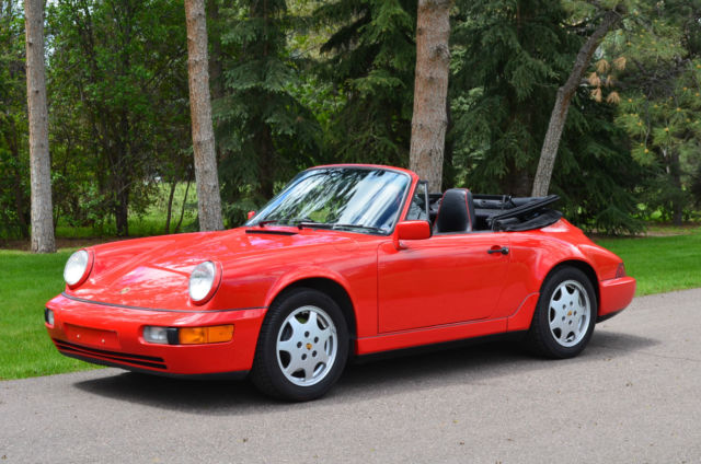 Carrera 2 Cabriolet-Tiptronic-Carefully Owned and Operated-Recent Top & Tires 1991 Porsche 911 Carrera 2