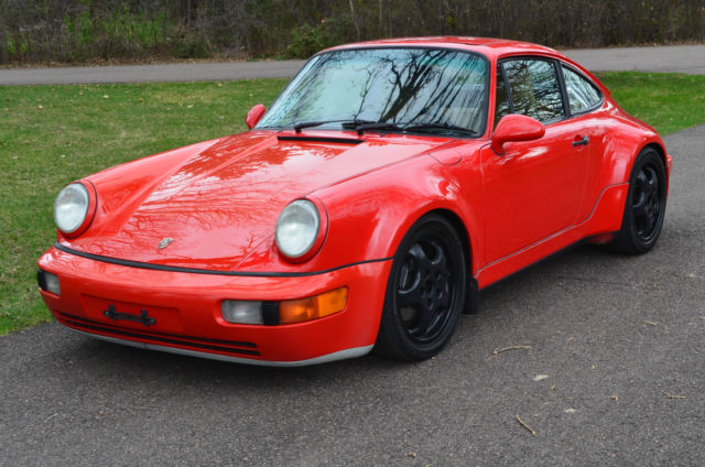 Carrera 4 AWD-Only 241 U.S. Models-Fresh Engine-New RS Clutch-New Brakes-RARE!! 1994 Porsche 911 Turbo Body