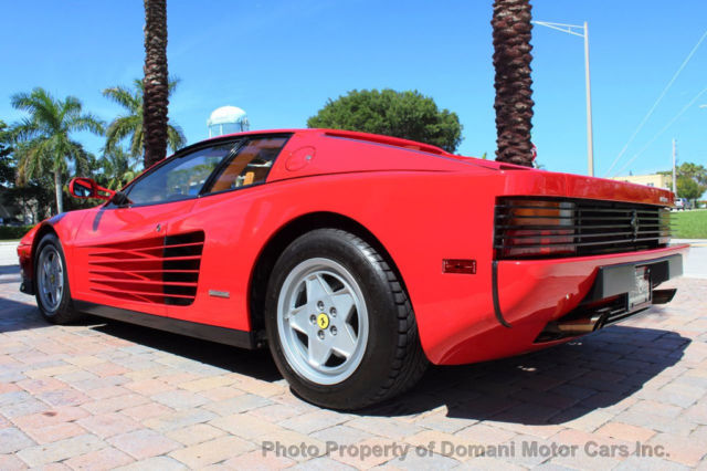 1989 Ferrari Testarossa CAVALLINO PLATINUM AWARD WINNING ONLY 11K MI MAJOR - photo 12