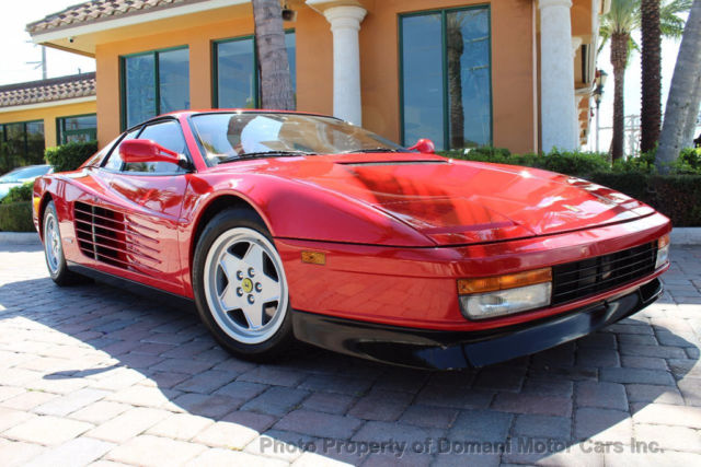 1989 Ferrari Testarossa CAVALLINO PLATINUM AWARD WINNING ONLY 11K MI MAJOR - photo 8