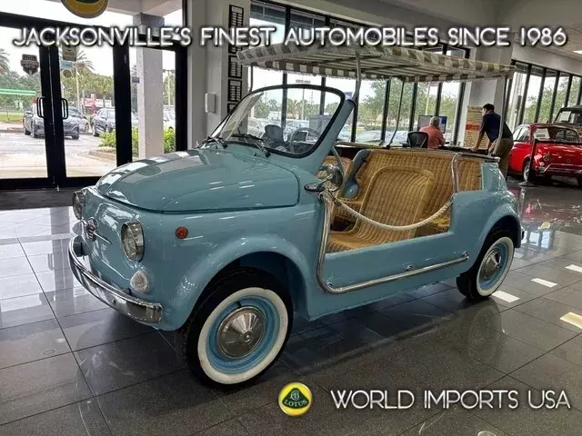 CELESTE BLUE 1971 FIAT JOLLY 500 - (FRAME-ON RESTORATION) 1971 FIAT JOLLY 500 - (FRAME-ON RESTORATION)