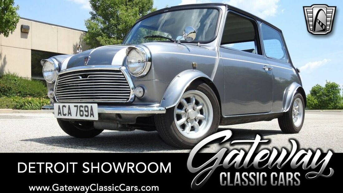 Charcoal 1980 Austin Mini Coupe 998 CC 4 Speed Manual Available Now! 1980 Austin Mini Mk IV
