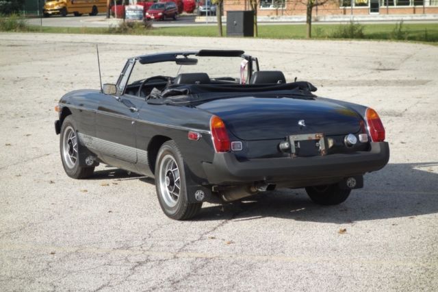 1980 MG MGB -LIMITED- DARK CHARCOAL CONVERTIBLE - SEE VIDEO - photo 3