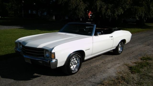 1972 Chevrolet Chevelle convertable - photo 2