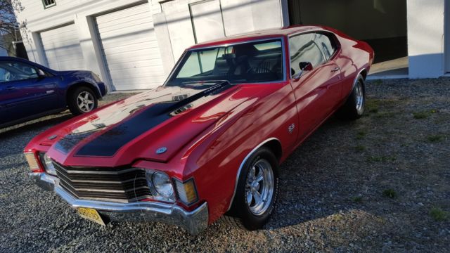 CHEVERLOTE CHEVELLE CHEVY MUSCLE CAR SS 454 BIG BLOCK ANTIQUE CAMARO VETTE 1972 Chevrolet Chevelle MALIBU