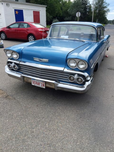 chevrelet belair 1958 1958 Chevrolet Bel Air/150/210