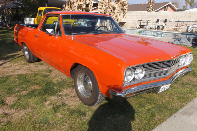 Chevrolet 1965 Chevy Chevelle El Camino V8 Auto. High Performance 1965 Chevrolet El Camino Chevelle