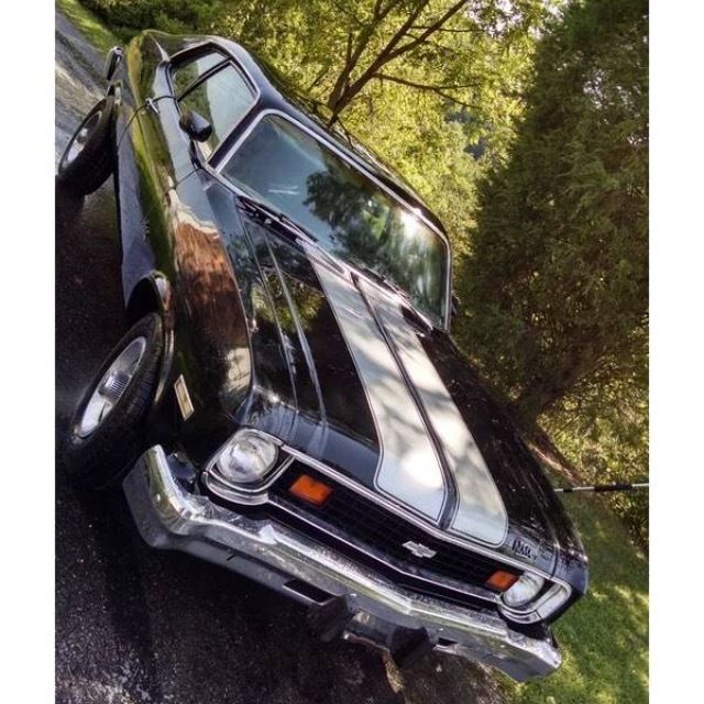Chevrolet 1974 Chevy Nova Original Classic coupe black great condition 1974 Chevrolet Nova Base 2 Door Coupe