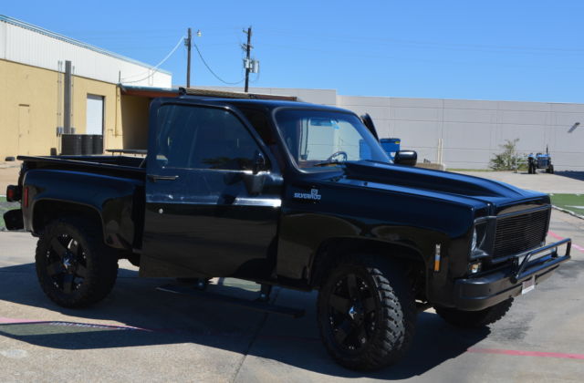Chevrolet 1977 Step-Side Pick Up Truck 1977 Chevrolet C-10 Custom Interior