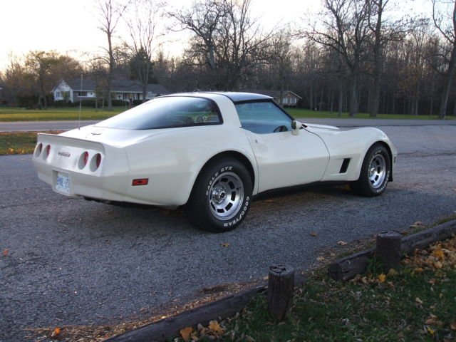 Chevrolet 1981 Corvette Low miles Beige/Camel. Cloth interior. 3-owner car. 1981 Chevrolet Corvette