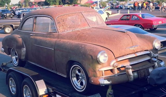 Chevrolet 2 - door Rat Rod Ready vintage patina survivor classic Hot Rod !!! 1950 Chevrolet Bel Air/150/210