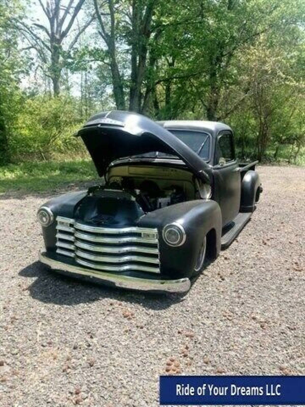 Chevrolet 3100 Pickup Black with 1,000 Miles, for sale! 1953 Chevrolet Other Pickups