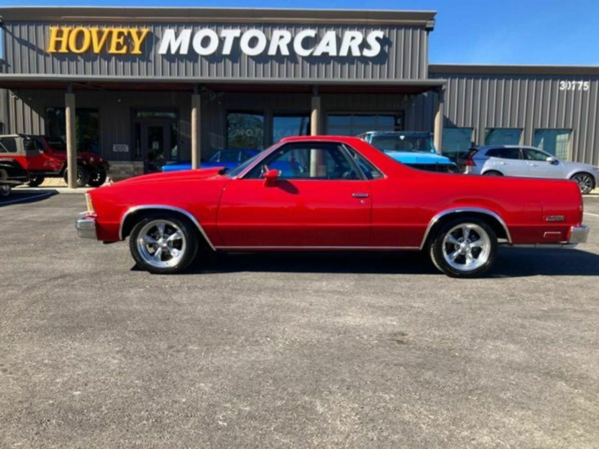 Chevrolet 350 v8 , restored 5 years ago , auto , a/c and more take a look 1979 Chevrolet El Camino Custom 350 V8