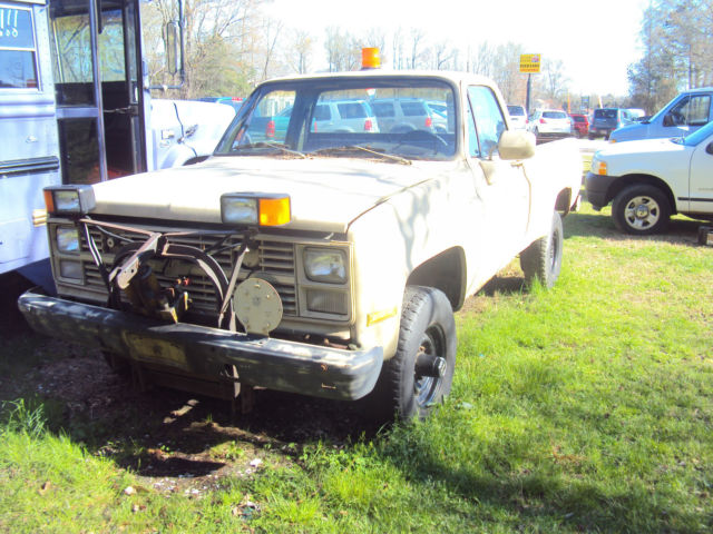 1986 Chevrolet C/K Pickup 3500 Chevy M1028 Miliary Pickup Truck 6.2 Diesel