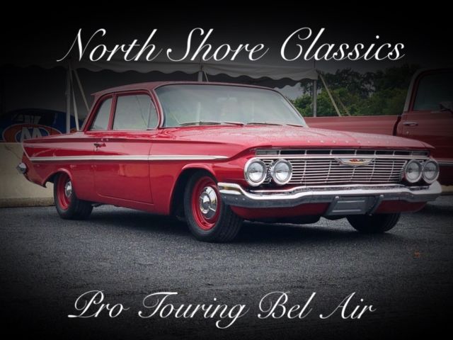 Chevrolet Bel Air Red with 19,147 Miles, for sale! 1961 Chevrolet Bel Air/150/210 -CLEARANCE-6.0 LS ENGINE-REDUCED $-EASY FINANCING-