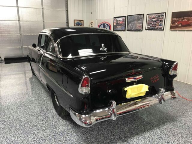 1955 Chevrolet Bel Air/150/210 -BLOWN 502 SUPERCHARGED BLACK ON BLACK-SEE VIDEO- - photo 10