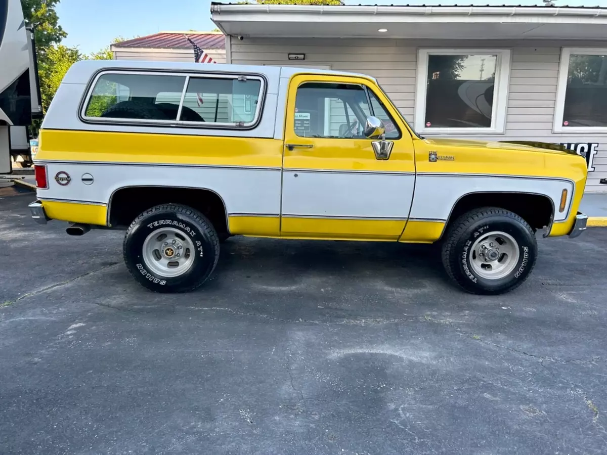 chevrolet blazer k5 1978 1978 Chevrolet Blazer