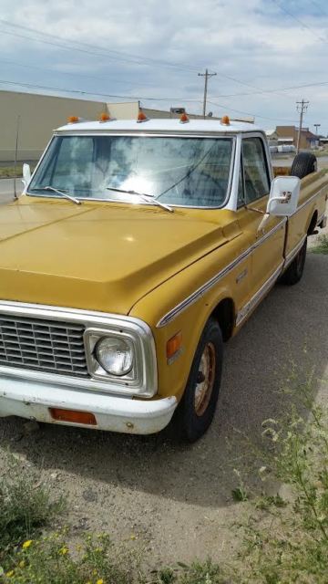 Chevrolet C-10 Cheyenne Super BARN FIND original ps/pb/A/C 350 engine auto 1972 Chevrolet C-10