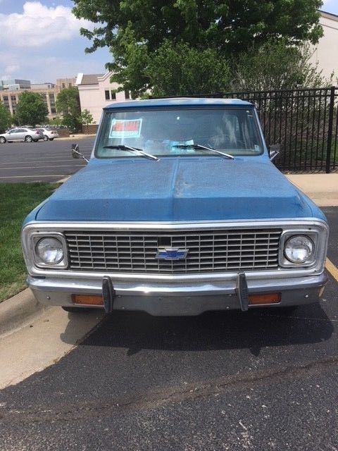 1972 Chevrolet C-10 BLUE - photo 3