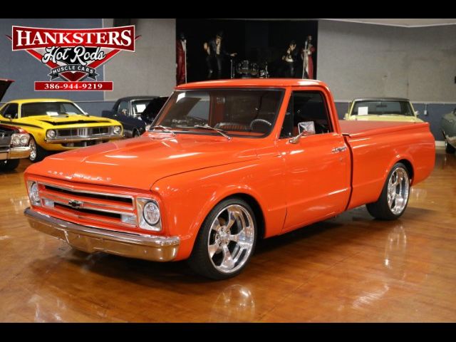 Chevrolet C10 Orange with 1,403 Miles, for sale! 1967 Chevrolet C-10 Custom Pro Touring