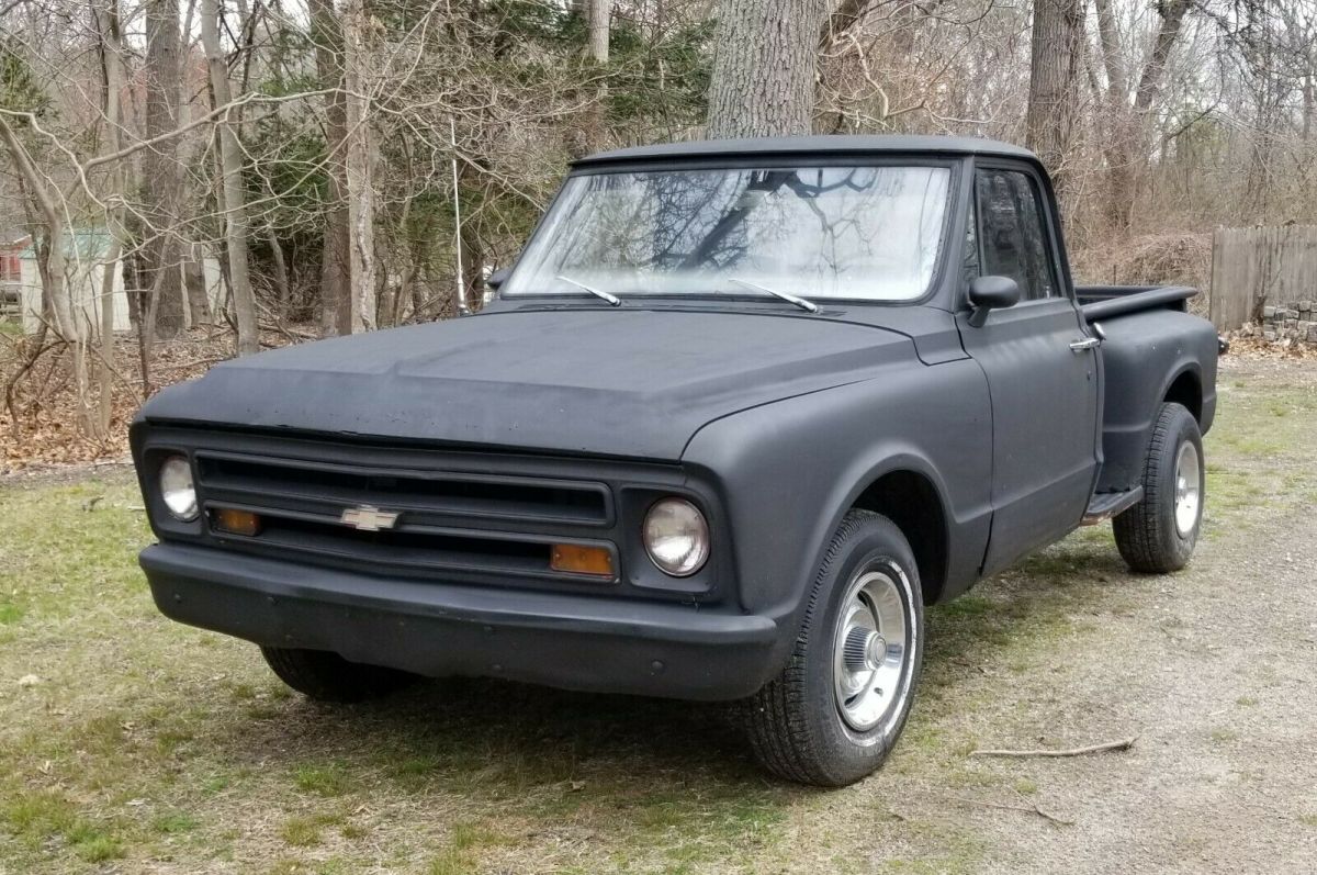 Chevrolet c10 stepside shortbed pickup v8 auto 2wd 1967 Chevrolet C-10