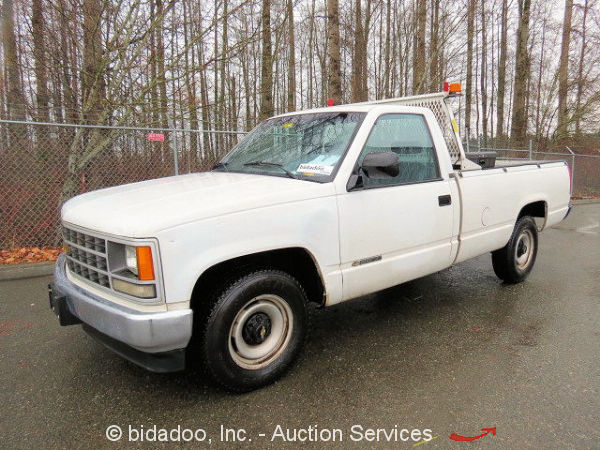 Chevrolet C2500 3/4 Ton Pickup Truck Regular Cab 8FT Bed 5.0L 305ci V8 Low Miles 1990 Chevrolet C/K Pickup 2500 C2500