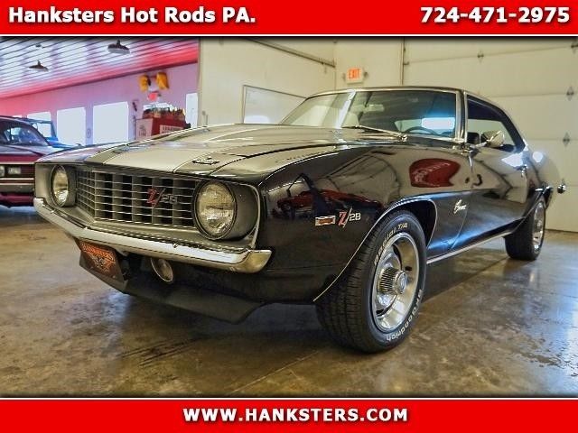 Chevrolet Camaro Black with 87,417 Miles, for sale! 1969 Chevrolet Camaro Z28
