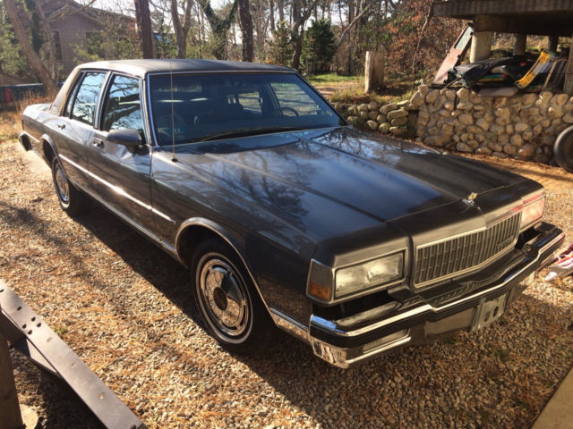 1987 Chevrolet Caprice Brougham pkg