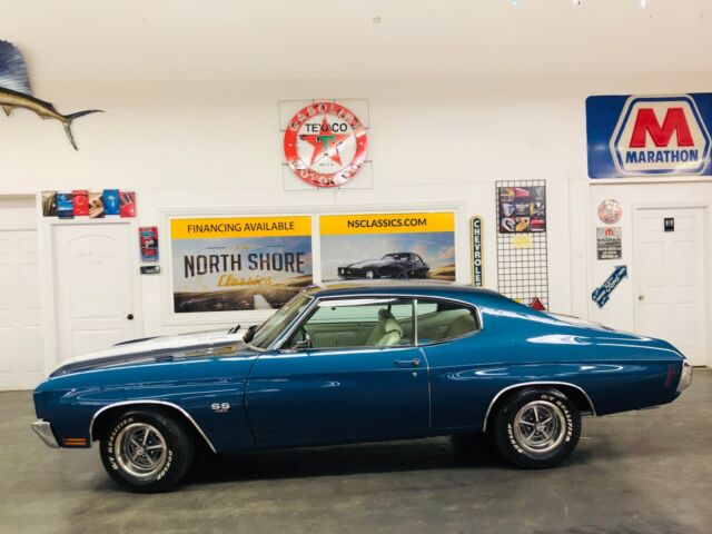 1970 Chevrolet Chevelle Fathom Blue Big Block-VIDEO - photo 3