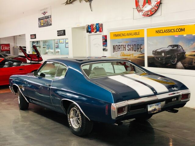 1970 Chevrolet Chevelle Fathom Blue Big Block-VIDEO - photo 4