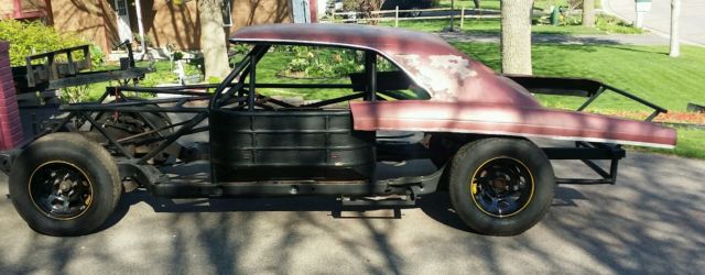 Chevrolet Chevelle chassis w/ '67 partial body. 1974 Chevrolet Chevelle
