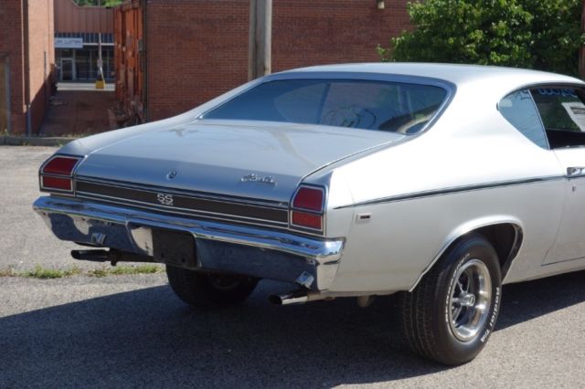 1969 Chevrolet Chevelle REAL SS396-REAL L CODE-FACTORY CODE 69-CORTEZ SILV - photo 11