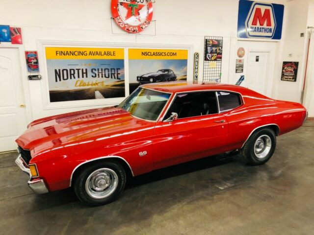 Chevrolet Chevelle Cranberry Red with 132,643 Miles, for sale! 1972 Chevrolet Chevelle -BIG BLOCK 454-AUTO-12 BOLT-
