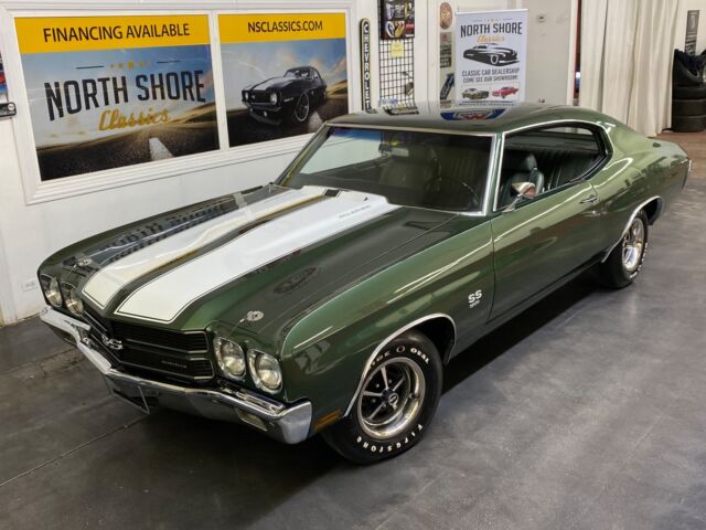 Chevrolet Chevelle Forest Green with 44,777 Miles, for sale! 1970 Chevrolet Chevelle -SUPER SPORT - L34 396 - 4 SPEED - SEE VIDEO