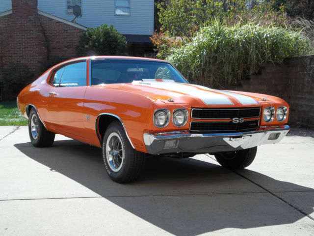Chevrolet Chevelle SS LS6 454 450HP one of one 1970 Chevrolet Chevelle SS454