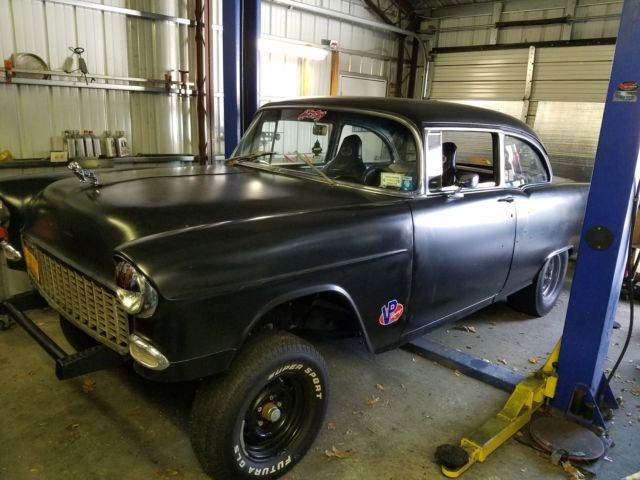 Chevrolet Chevy Bel Air 1955 GASSER two 2 door. Runs Great. Insured Clean title 1955 Chevrolet Bel Air/150/210 two door sedan Bel air