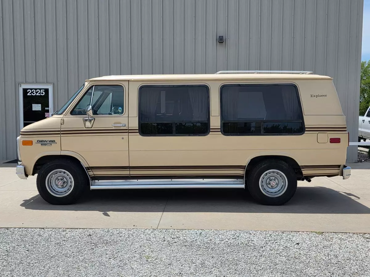 Chevrolet Chevy Not GMC Conversion Van Camper 1985 Chevrolet G20 Van