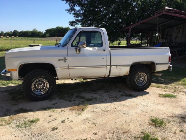 Chevrolet C/K Silverado 1500 4x4 Clean Original Nonabused 1985 Chevrolet Silverado 1500