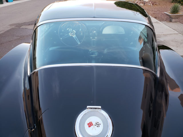 Chevrolet Corvette 1964 Coupe 58K miles Black with Red, Cold AC ,AZ Car NICE 1964 Chevrolet Corvette