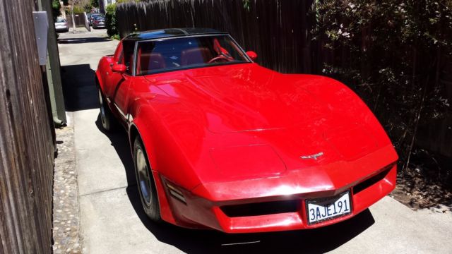 Chevrolet Corvette 1981 1981 Chevrolet Corvette