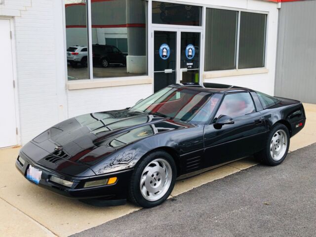 Chevrolet Corvette Black with 71,089 Miles, for sale! 1993 Chevrolet Corvette - SUPER CLEAN - LOW MILES - MANUAL TRANS -