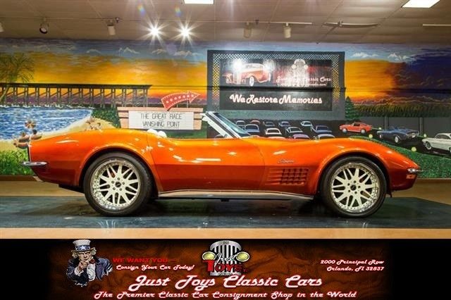 Chevrolet Corvette Candy Apple Red with 255 Miles, for sale! 1970 Chevrolet Corvette --