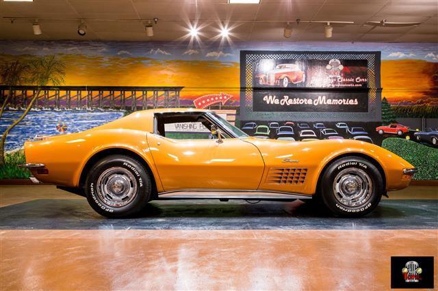Chevrolet Corvette Ontario Orange with 66,022 Miles, for sale! 1972 Chevrolet Corvette --
