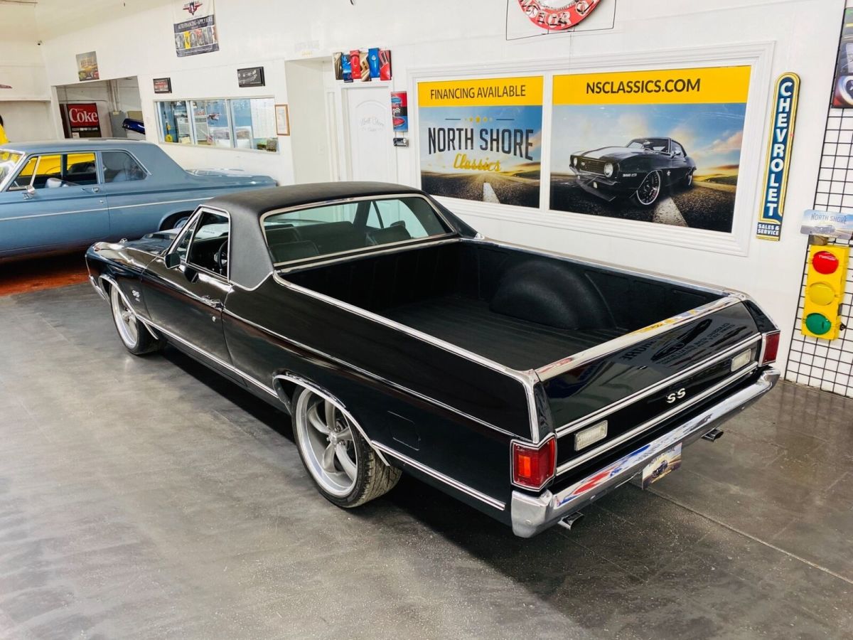 1972 Chevrolet El Camino -SUPER SPORT TRIBUTE - 454 ENGINE - TUXEDO BLACK - - photo 2