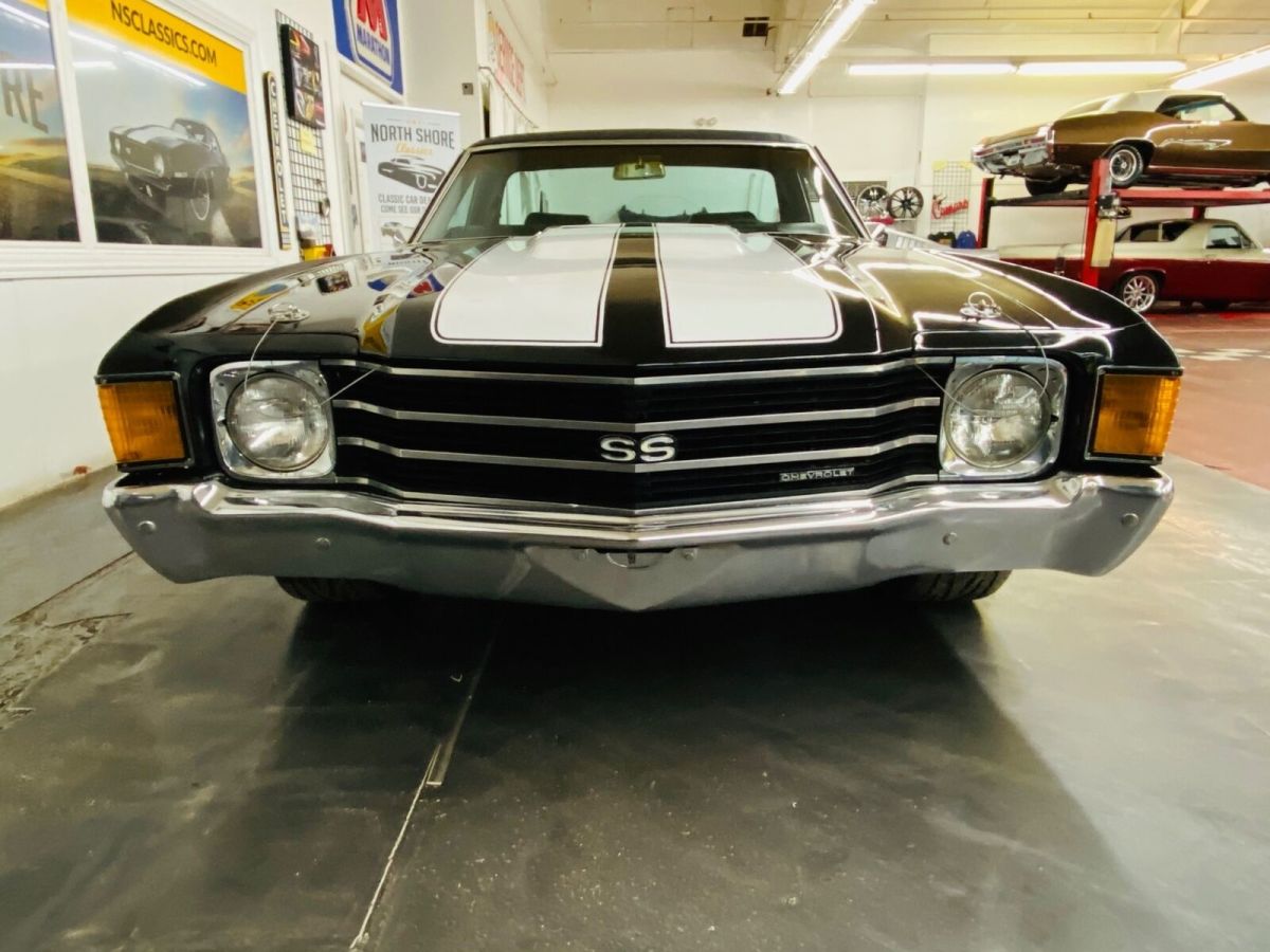 1972 Chevrolet El Camino -SUPER SPORT TRIBUTE - 454 ENGINE - TUXEDO BLACK - - photo 4