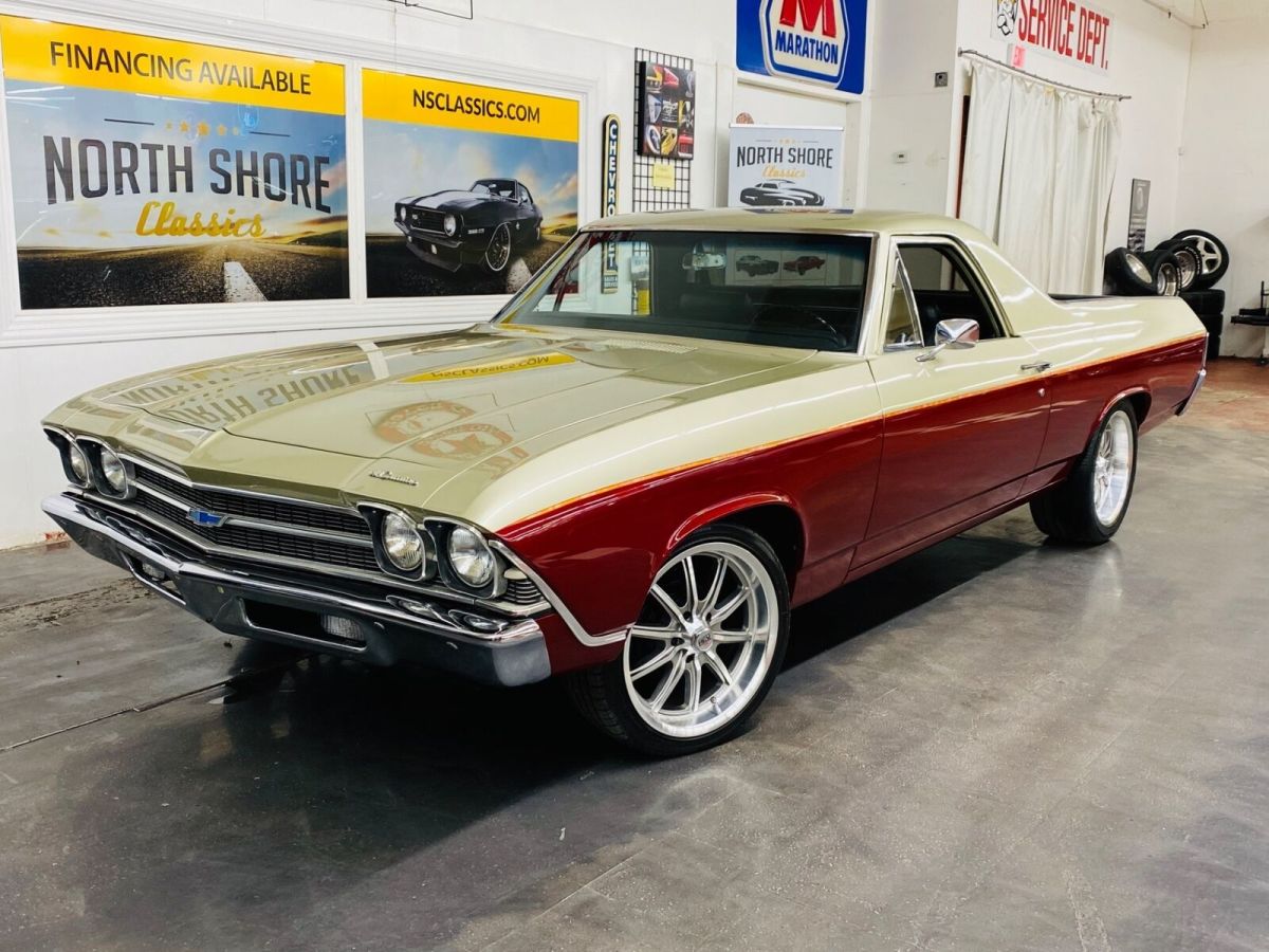 1969 Chevrolet El Camino - MILD CUSTOM - TWO TONE PAINT - FACTORY A/C - - photo 2